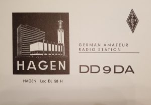 DD9DA QSL Karte 1984